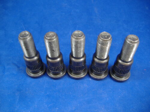 M813 M809 M54A2 5 TON SET OF 5 LEFT HAND WHEEL STUDS  ROCKWELL AXLES MILITARY