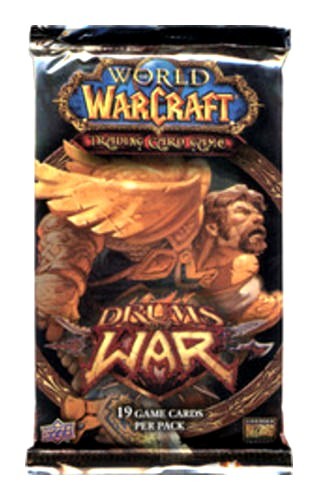 Booster Pack x 1 Warcraft The Red Bearon Loot? Drums of War