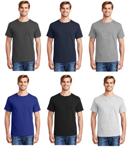 3,6 and 9 Packs Hanes 5280 ComfortSoft 100/% Cotton Heavyweight T-Shirt