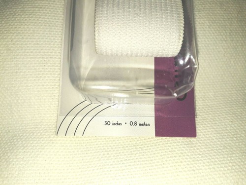 25mm Nueva Marca Soft /& Easy Stretch Elastic 1/" de punto no-Roll 0.8M 30/"