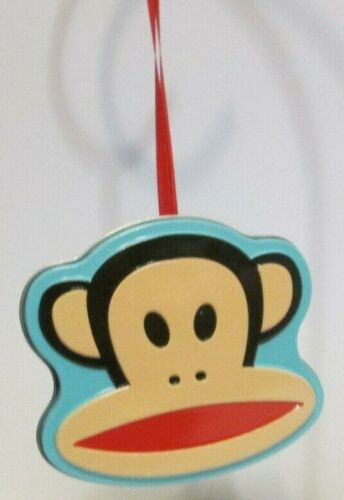 Julius the Monkey By Paul Frank  Artesian Tin Ornament w//paper /& Colored Pencil