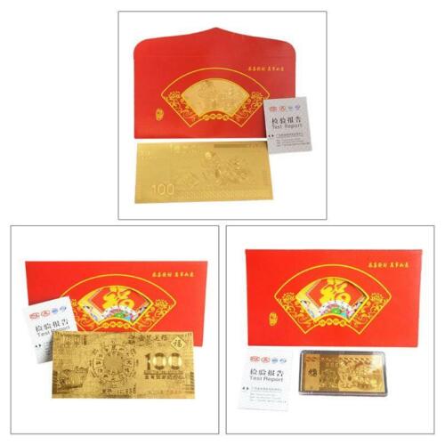 2020 Chinese New Year Red Envelopes lucky money Rat Commemorative Gold s
