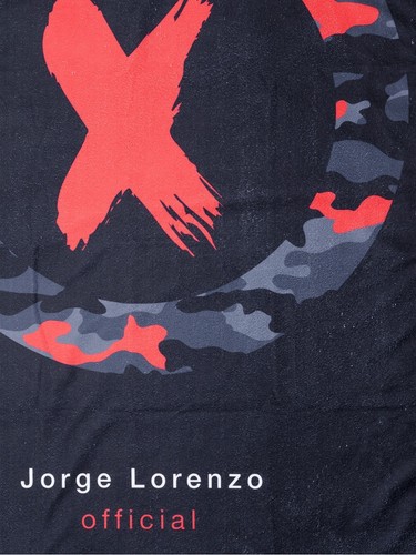 Serviette de plage 17 51203 Officiel Jorge Lorenzo-Por Fuera