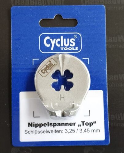 clé à l/'échelle 3.2//3.4mm Cyclus tools /"top/" mamelons tendeurs-Niro acier