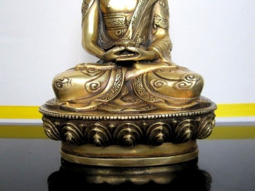Aparimita Tibet Buddhis Amitabha bronze buddha dragon brass statue mantra