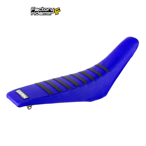 Details about   1996-2001 Yamaha YZ 125/250 SEAT COVER Ribbed GRIPPER STYLE Blue Black Ribs 
