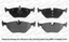 OE Replacement Rotors Metallic Pads F+R 2001 2002 2003 2004 BMW 325i//325Ci E46