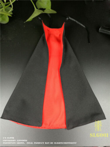 Handmade 1:6th Red/&Black Ancient cloak Coat For 12/" male Female Figure Body Toy