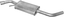 Auspuff VW T4 1.9 2.4 2.5 D TD TDI PRITSCHE SWB 96-03 VSD Hosenrohr H98