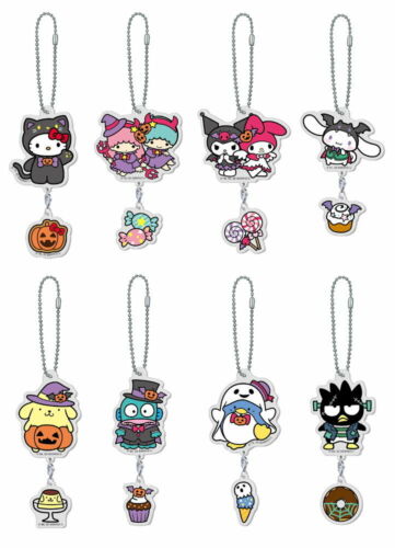 Sanrio Happy lottery Sanrio Halloween 2020 Acrylic key chain 22 Hello kitty