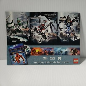 LEGO Bionicle Visorak 8742 Vohtarak Instructions BOOKLET ONLY