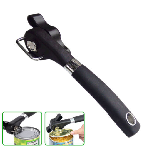 Multifunction Stainless Steel Safety Side Cut Manual Can Tin Opener Professional