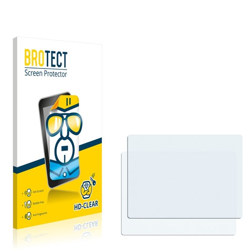 2x brotect protector de pantalla claro Panasonic Lumix dmc-tz30 lámina protectora