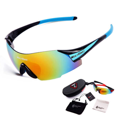 Unisex Bike Eyewear Sports Cycling Glasses Sunglasses Bicycle Bike UV400 Goggles