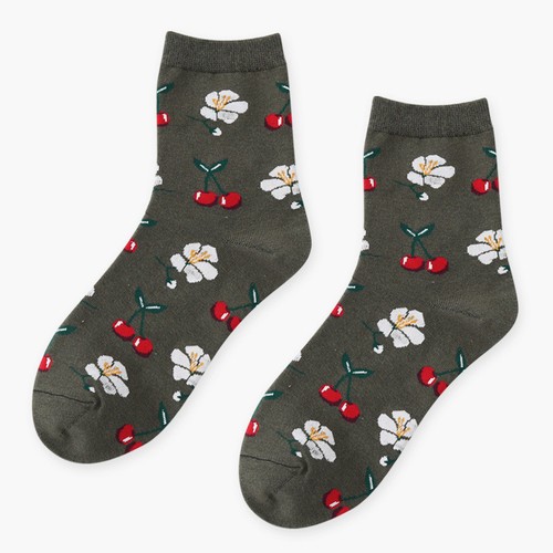 Avocado Burger Funky Food Series Couple Happy Socks Men/&Women Creative Socks D6
