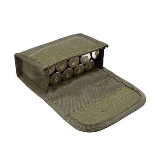 Tactical Molle 10 Round 12 Gauge Belt Shotgun Shell Ammo Pouch Waist Bag Holder