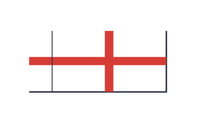 Ideal for static or working models BECC Flags St Georges Cross Choice of Sizes