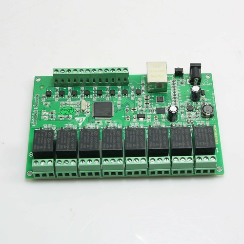 8-Ch Relay Network IP Relay Web Relay Dual Control Ethernet RJ45 interface DE////