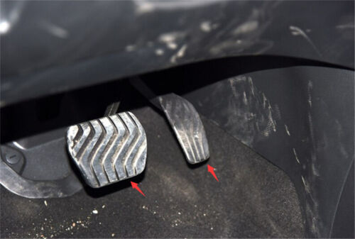 2pcs Plug & Play AT Gas Brake Foot Pedal Pad Kit Set Cover For INFINITI QX50 18+ 