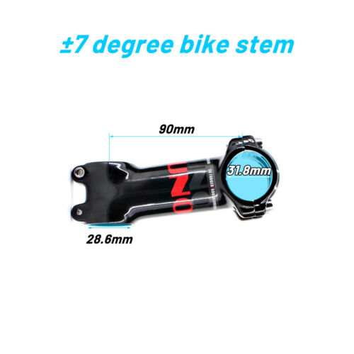 UNO 7Degree Bicycle Handlebar Stem Riser Road Bike Stem 31.8*60-130mm MTB Parts