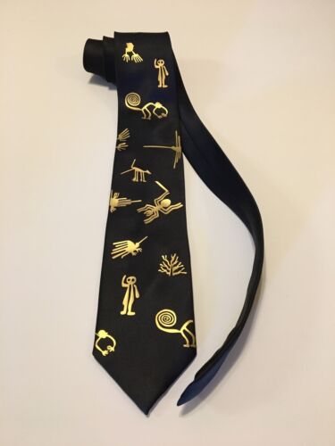 New Unique Tie Nazca Lines Of Peru Art Necktie 