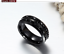 Hot Stainless Steel 3 colors two-row full crystal Thumb ring womens mens ring