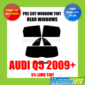 5/% Limo Coupe pré arrière fenêtre teinte AUDI Q5 2009