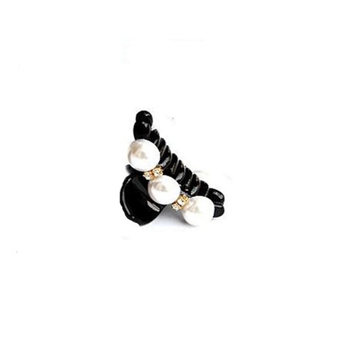 Imitation Pearl Hair Clip Claw Clamp Headwear Accessories For Women Girls 6A