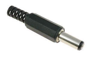 5x 2.5mm x 5.5mm Male Power Plug Jack DC Connector 14mm Long 