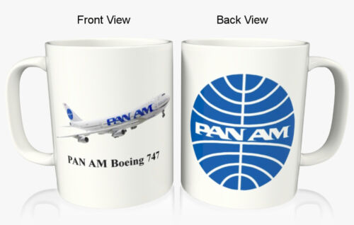Pan Am B-747 Coffee Mug