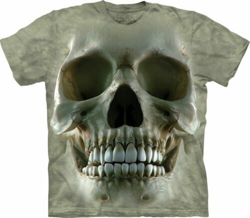The Mountain Big Face Skull Human Head Death T-Shirt Adult Sizes