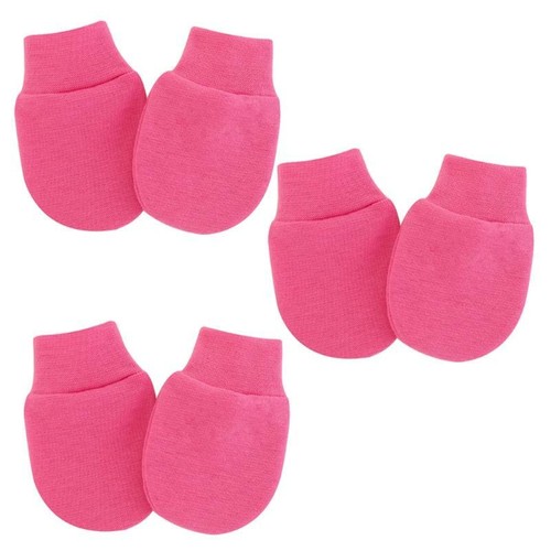 3 Pair//Set Baby Gloves Newborn Infant Anti-grab Glove Face Protect Baby Mitten