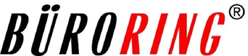 100 Büroring Trennstreifen grau 190g Karton Register Trennblätter NEU /& OVP