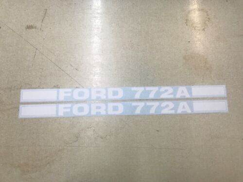 Ford 772A Loader Decals
