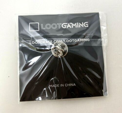 New Loot Crate Gaming February 2017 Wild Metal Compass Coin Pin FP20 