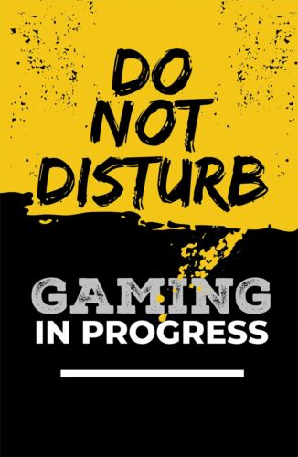 Video Game Posters Gaming Artwork Set of 4 Gamer Wall Art 11x17 Inches 