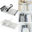 5 In 1Stainless Steel Magic Closet Hanger Organizer Hook Space Saving Cloth Rack