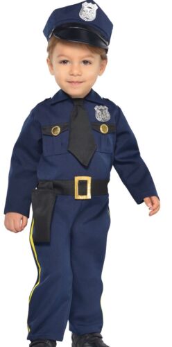 COP Recruit Costume Officier de Police Enfant Bébé Nourrisson 0-6 6-12 12-24
