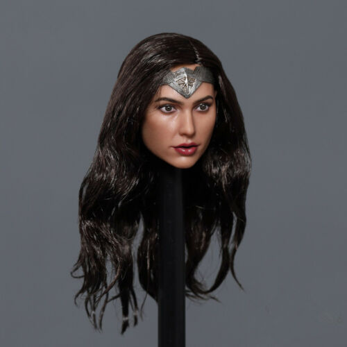 Head Sculpt For 12/" Hot toys PHICEN Figure Body Model 1//6 Wonder Woman A Ver