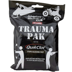 Quick Clot Stops Bleeding Fast! QuikClot Trauma Pack