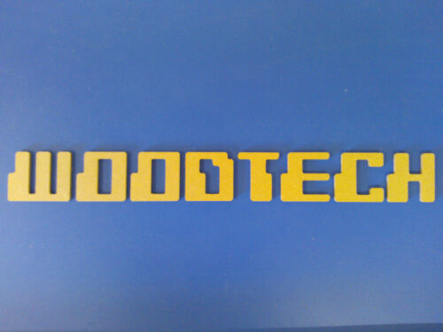 WOODEN MDF LETTERS /& NUMBERS 8 SIZES /"DIGITEK/" MAKE YOUR OWN WORDS
