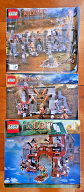 The Hobbit LEGO Sets - 79014, 79011, 79016 - Retired - Instruction Manuals