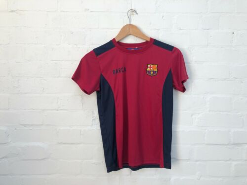 Claret FC Barcelona Official Kid/'s Club Poly T-Shirt New 10-11 Years