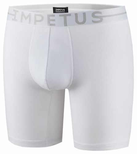 Impetus Cotton Stretch Long Boxer mens underwear short longer leg sporty trunk