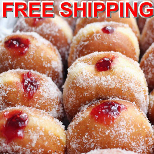 HOT JAM DONUTS XSTRONG Premium Soy Candle Melts VEGAN & CRUELTY FREE 