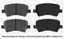 OE Replacement 2012 Volvo S60 w//Rear Solid Rotor Rotors Metallic Pads R