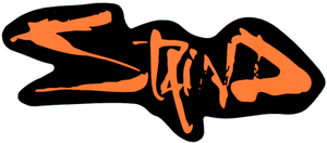 Decal 8844 Staind Orange Logo Modern Rock Nu Metal Music Band HUGE Sticker