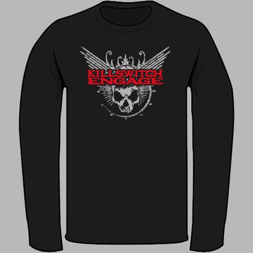 Killswitch Engage Metal Rock Band Logo Black Long Sleeve T-Shirt Size S to 3XL