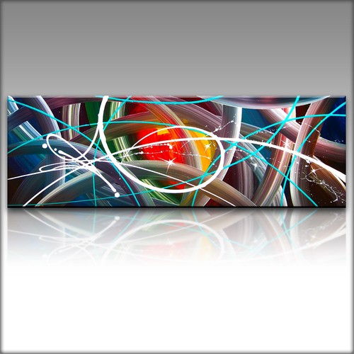 LEINWAND KUNSTDRUCK Bilder MODERN ABSTRAKT 1021 VnArtist