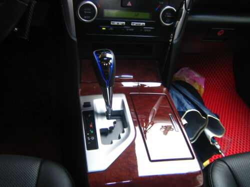 Toyota Aurion Camry 2012 LED gear shift knob Automatic black chrome 